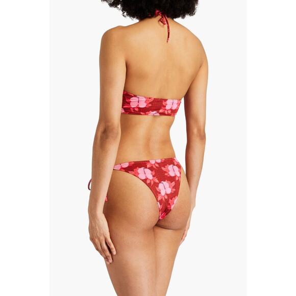 Fisch Chanzy Floralprint Stretcheconyl Bikini Briefs Papaya - S - Picture 3 of 6